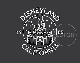 Est. 1955 California Magic Park .svg, .png, .eps, .dxf files