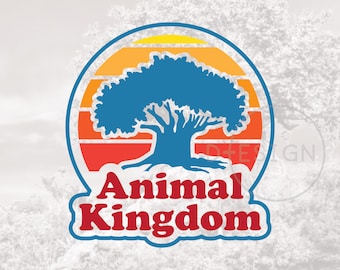 Retro Florida Animal Park .SVG, .EPS, .PNG Files