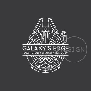 Gest. 2019 Florida Galaxy Park .svg, .eps, .png, .dxf Dateien