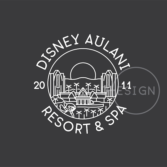 Disney Aulani Resort &amp; Spa Est. 2011 .eps .dxf .svg .png | Etsy