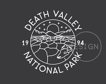 Death Valley National Park (svg, png, eps, dxf) (Digital Download)