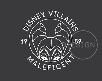 Theme Park Villain Maleficent .svg, .eps, .png, .dxf files