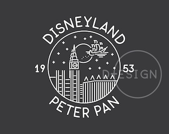 Peter Pan Fly’s California Est. 1953 Vector File (svg, png, eps, dxf)