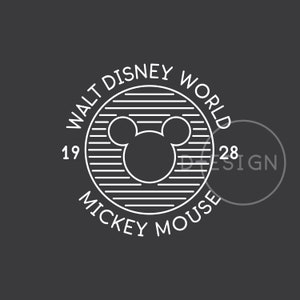 Maus Est. 1928 SVG EPS PNG Florida Park Datei