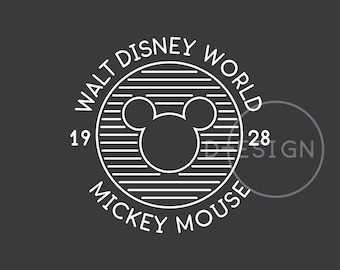 Mouse Est. 1928 SVG EPS PNG Florida Park File
