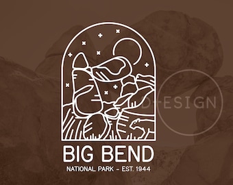 Big Bend National Park Est. 1944 svg, eps, dxf, png, DIY Cut File