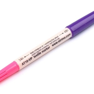 Sewline Air Eraseable Fabric Pen, FAB50027, Roller Ball Fabric