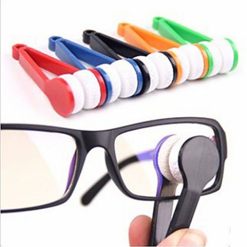 Mini Brillenreiniger Brille Reinigung Brillenputz Bild 1
