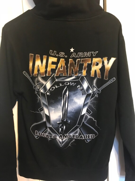 army infantry hoodie