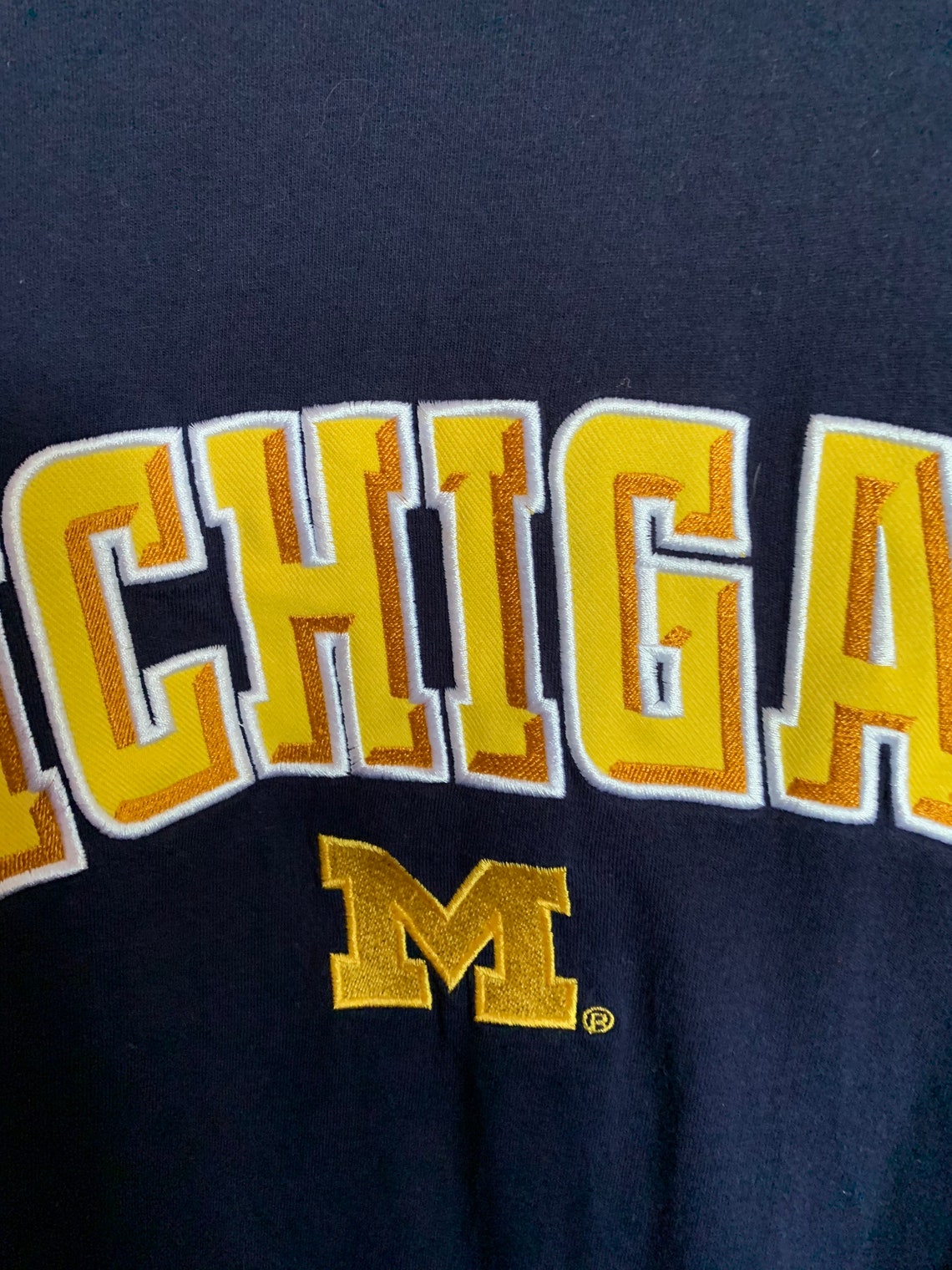 Michigan Wolverines University Ann Arbor Embroidered Shirt | Etsy