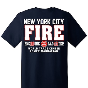 The Tournament Clothing Co 10 House NYC Firefighter T-Shirt