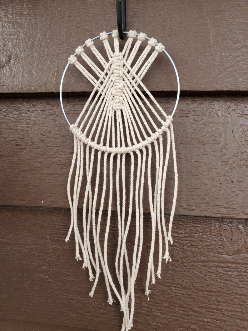 Macrame Dream Catcher/Macrame/Dream Catcher/Simple Dream Etsy