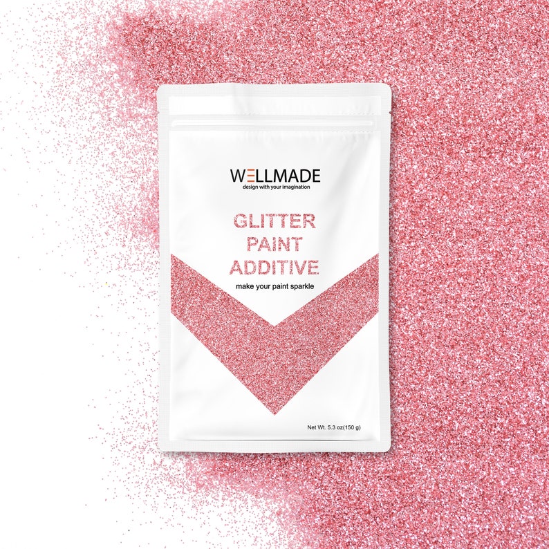 Wellmade Glitter Paint Additives for Emulsion Acrylic Wall Etsy