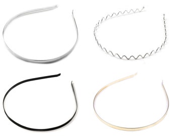 Hairband blank metal 5 mm