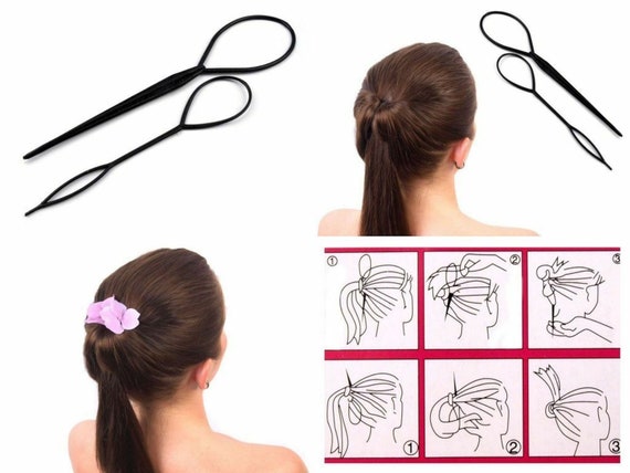 hair twister topsy tail hair tool hair braiding tools hair loop