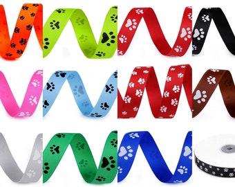 Grosgrain 15 mm Paw Paw width one-sided - by the meter