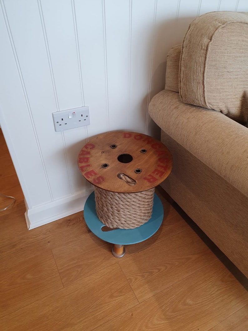 Cable Reel Side Table Etsy