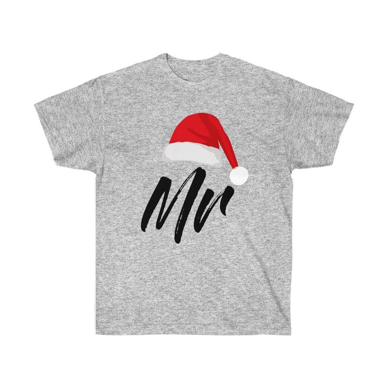 Christmas Couple Shirts Wifey Hubby Shirts Mrs and Mr - Etsy