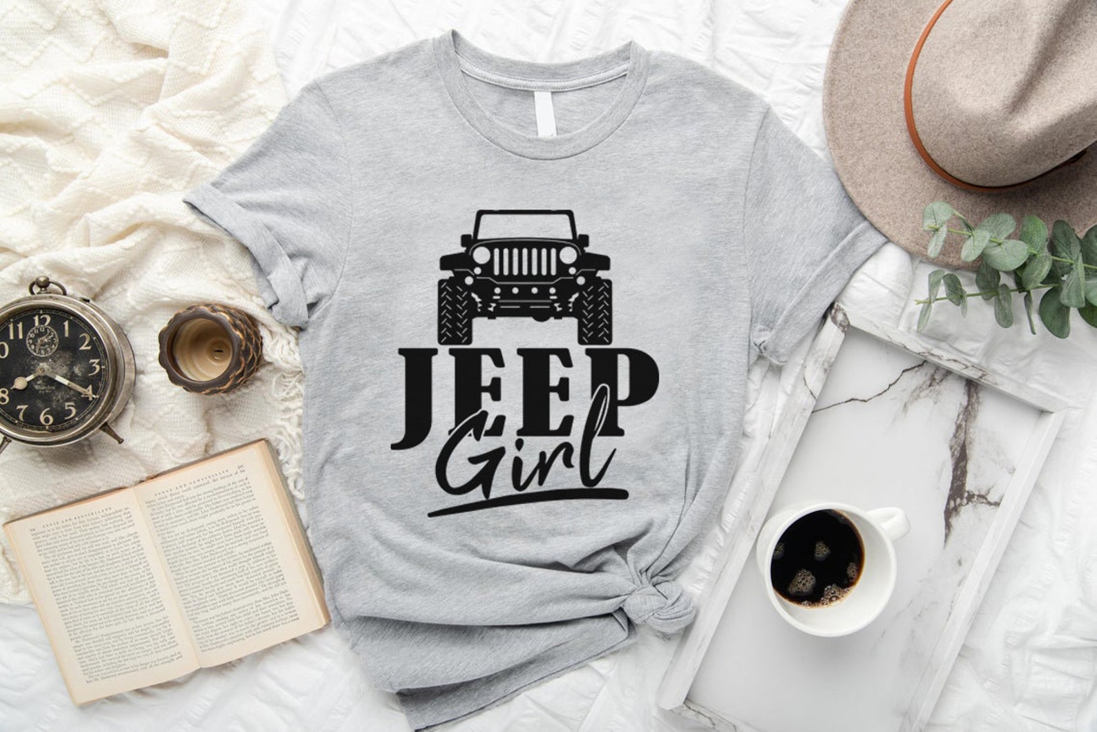 JEEP GIRL T Shirtgraphic T Shirtjeep Girl Teesvacation T Etsy