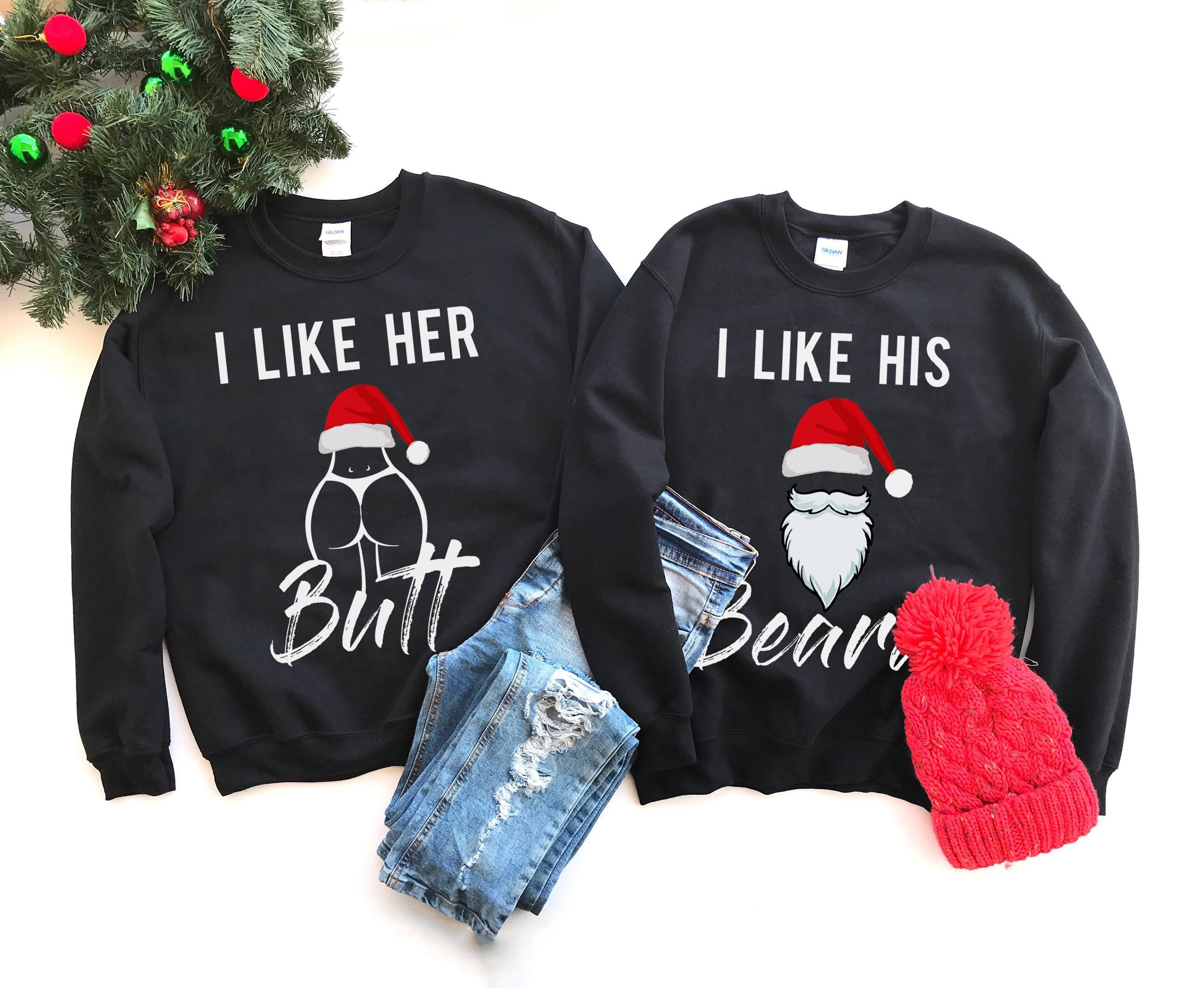 His hers christmas sweaters Clearance