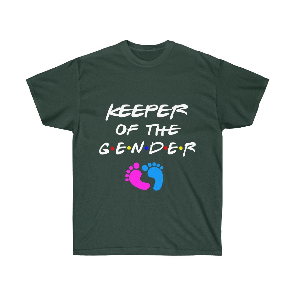 Keeper of the Gender Gender Reveal Shirt Baby Shower Gift | Etsy