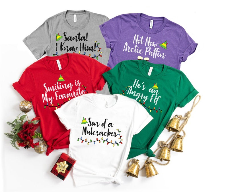 elf movie quote shirts