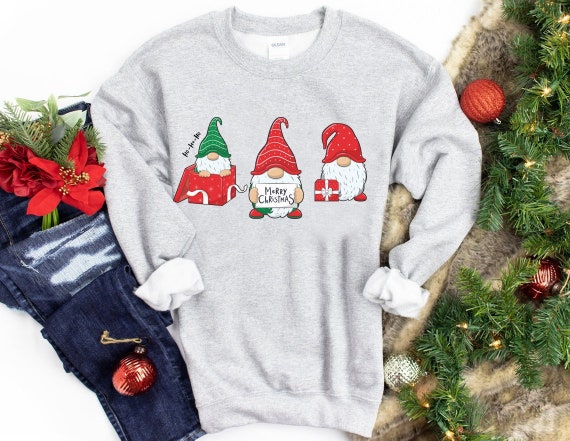 gnome christmas sweatshirt