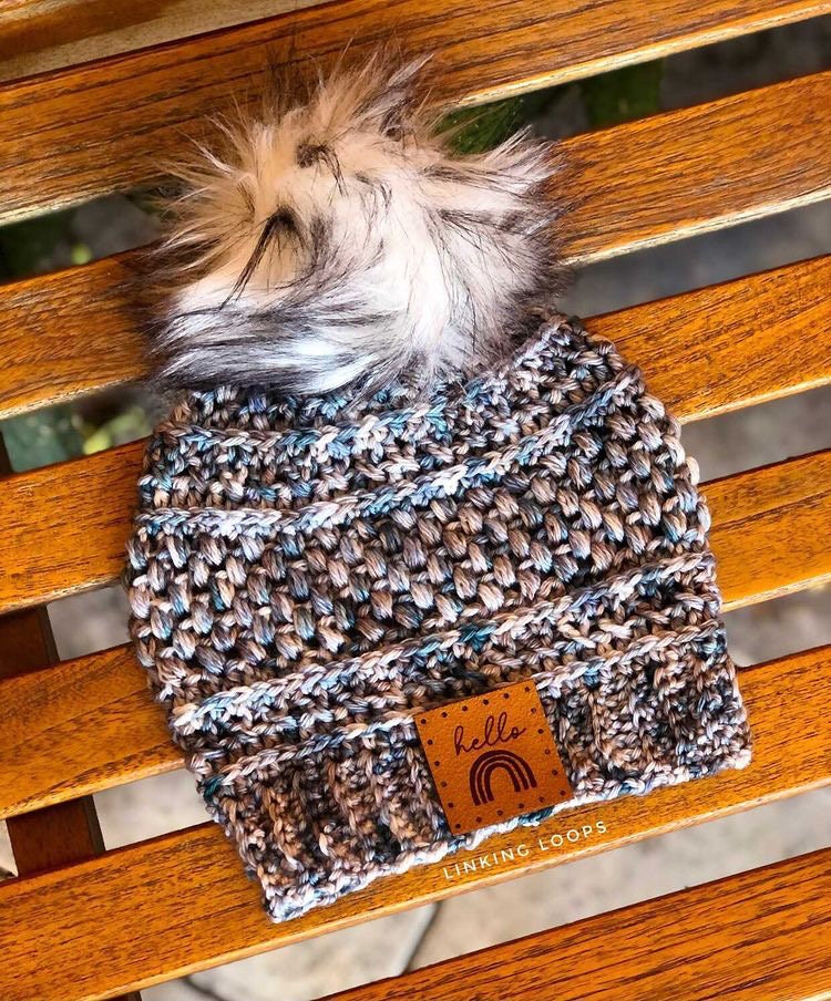 It's Bean Knotted Beanie PDF Pattern/ 4 sizes included Etsy