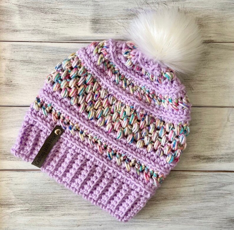 It's Bean Knotted Beanie PDF Pattern/ 4 Sizes Included Etsy