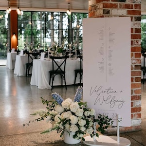 Sitzplan Hochzeit