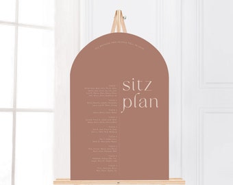 Sitzplan Hochzeit