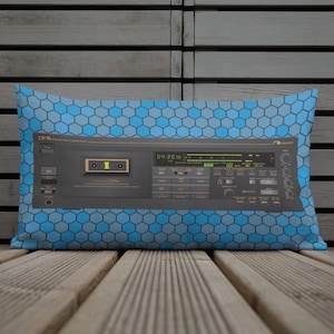 Nakamichi CR-7A cassette deck Pillow - Vintage HiFi audiophile