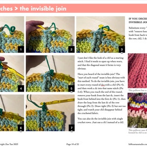 colourful chunky pullover crochet pattern image 4