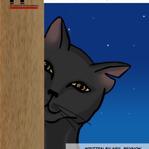 Territory a unique cat comic book short story digital art printed booklet