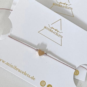 Pulsera con corazón | Pulsera macramé | Regalo para ella | Regalo para mejor amigo | idea de regalo