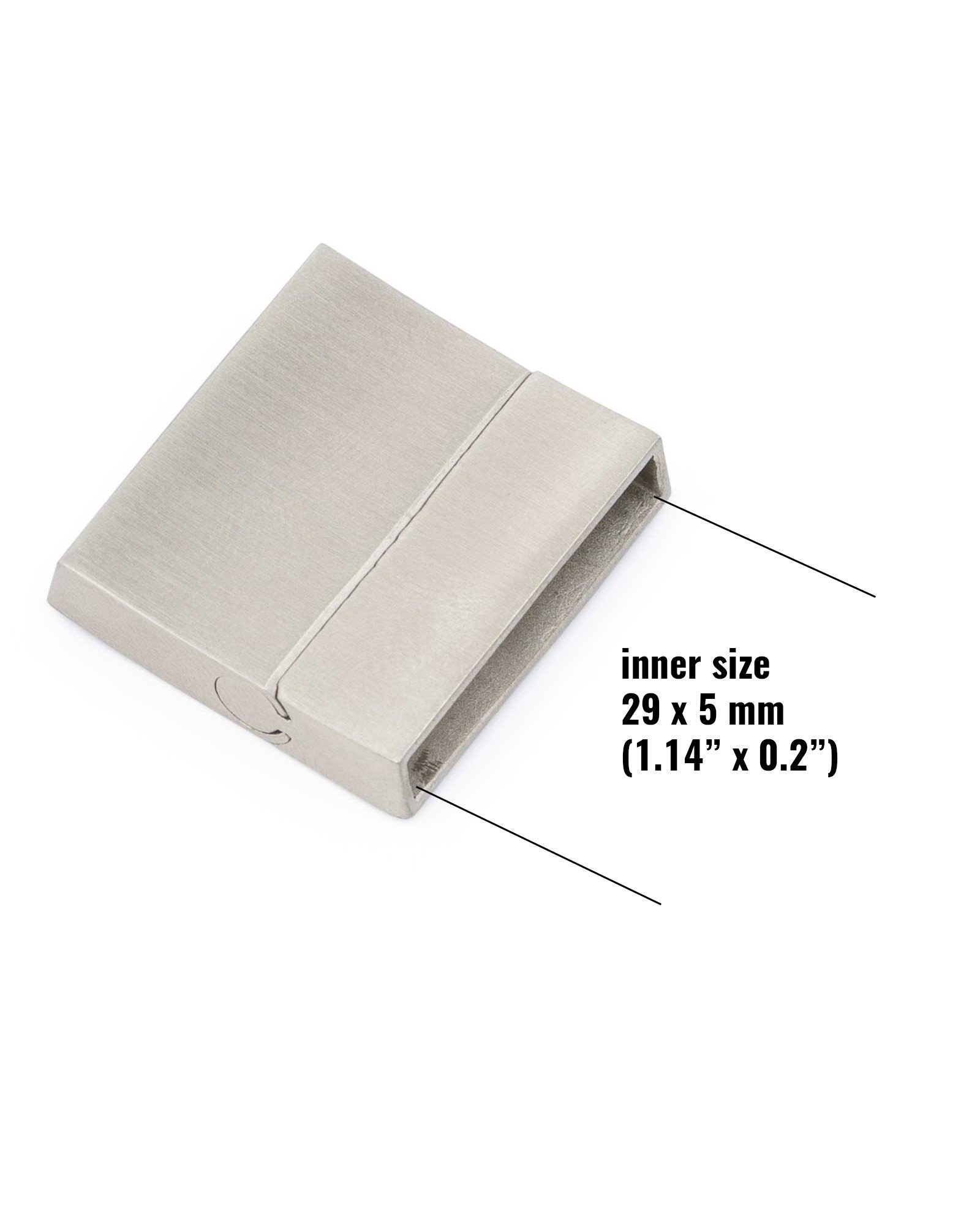 Bracelet Clasp for Leather Stainless Steel Leather Bracelet