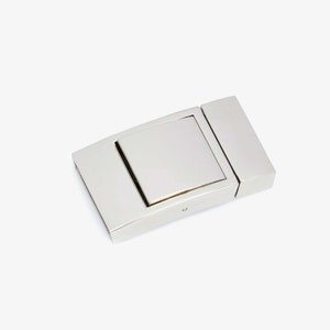 Bracelet Clasp For Leather - Lock For Bracelet - Leather Bracelet Clasps And Closures - Clasps For Leather Cord Bracelet Hardware - 19 mm