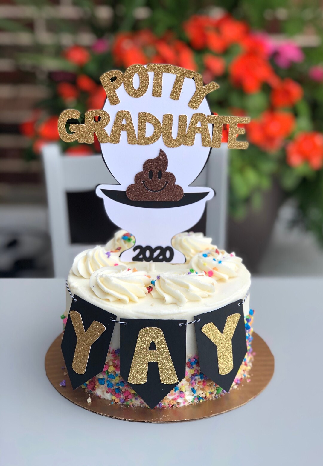 Potty Training Reward Toilet Cake Topper Potty Training Etsy