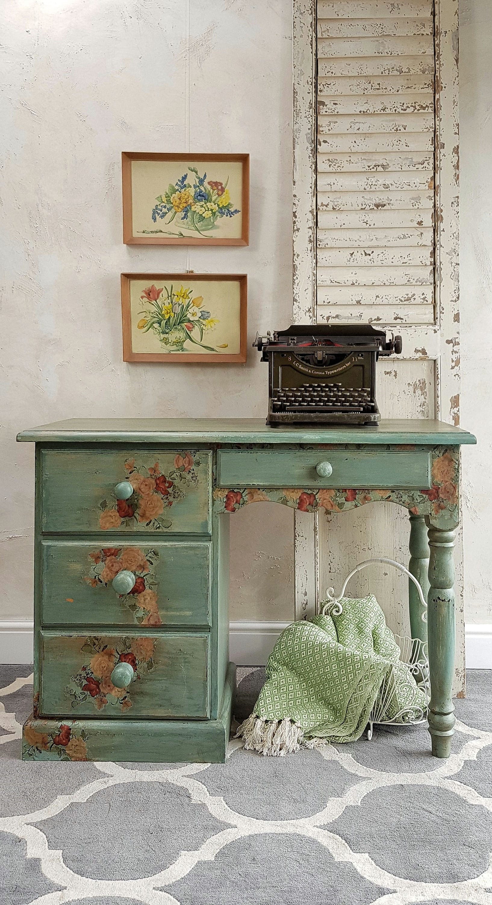 Shabby chic desks for sale discount
