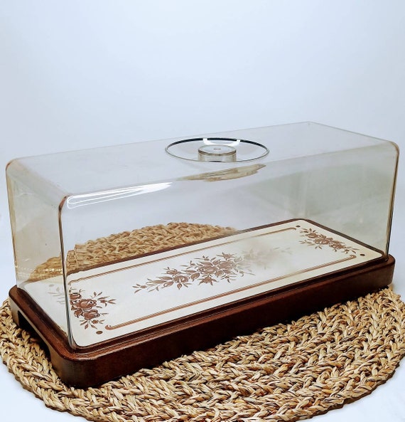 Midcentury Modern Lidded Bread Box German 60s Bread or Cake Etsy