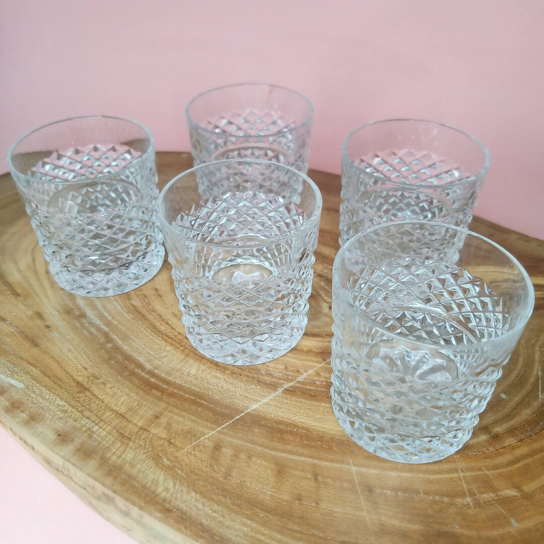 Single Glass Vintage High Quality Lead Crystal Shot Glasses Etsy