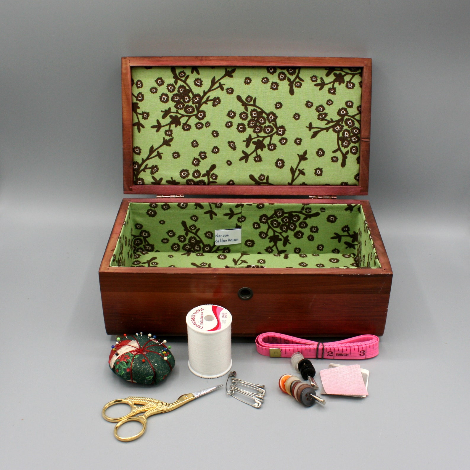 Sewing Kit Tool Box 9x5x3 Vintage Upcycled Compact Etsy