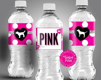 Victoria Secret Pink Party Supplies Etsy