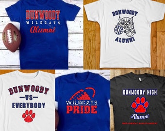 DUNWOODY HIGH SCHOOL Alumni Shirts
