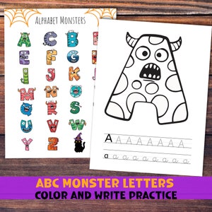 Alphabet Lore Monster Letters Fun Drawing and Coloring -  Portugal