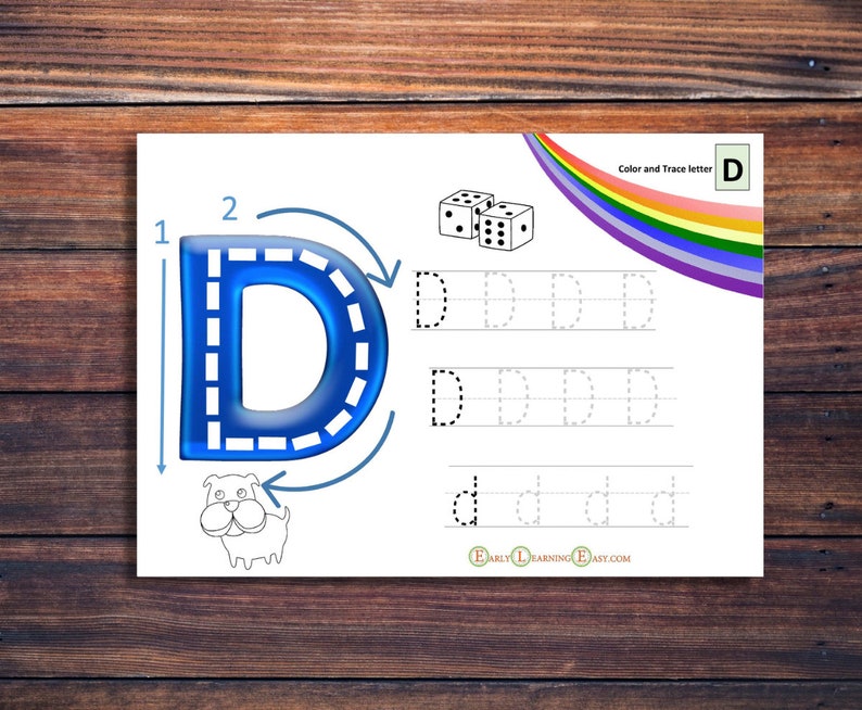 Letter D. Letter of the Week. Worksheet Activities. Fun Preschool ...