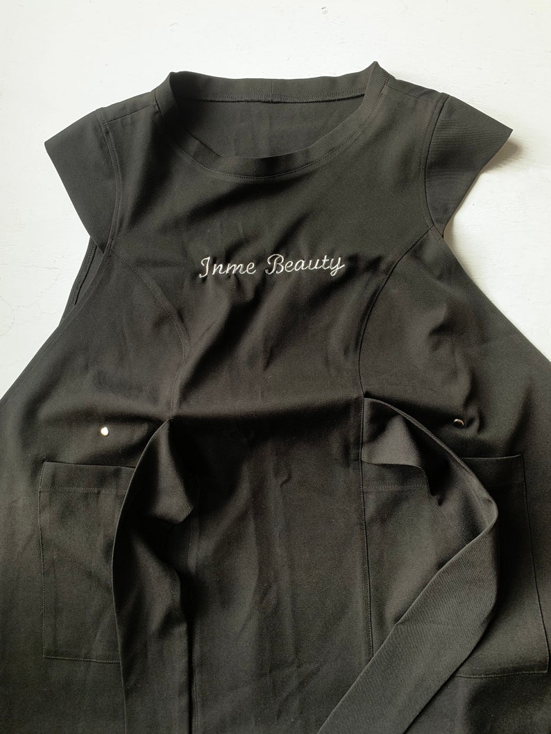 Personalized hairdresser stylist apron with your logo smock Etsy