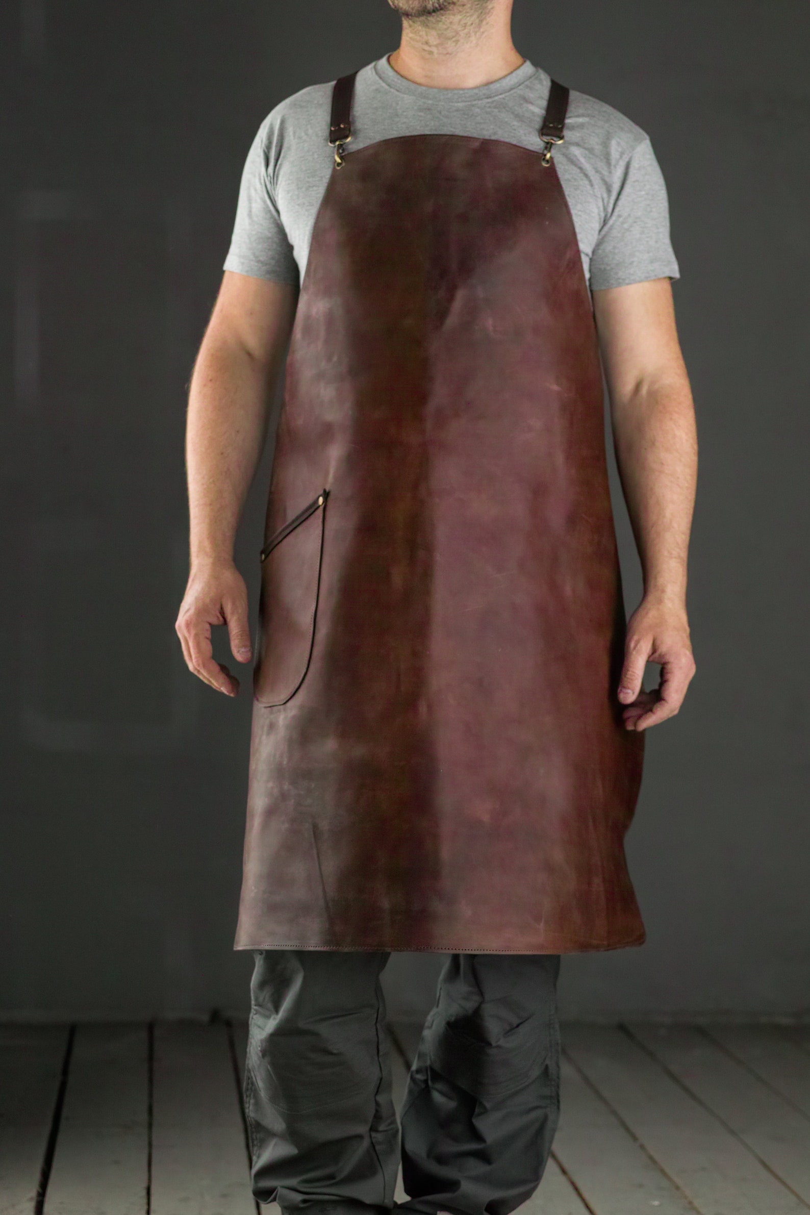 Сraft apron Leather apron Apron for men Personalized apron Etsy