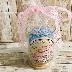 Chrysanthemum Flower Soy Candle