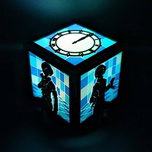 Persona 3 LED lantern night light - customized characters Makoto Junpei Yukari Mitsuru Akihiko Fuuka Koromaru Aigis Ken Shinjiro Metis